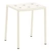 Hay Balcony Hocker, Kreidebeige 1 Hay Balcony Hocker, Kreidebeige -Urban Im Freien HAY Balcony Stool L39xW35xH36 chalk beige powder coated steel