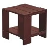 Hay Crate Beistelltisch, 49,5 X 49,5 cm, Rostrot -Urban Im Freien HAY Crate Side Table iron red wb lacquer pinewood