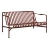 Hay Palissade Loungesofa, Rostrot 2 Hay Palissade Loungesofa, Rostrot -Urban Im Freien HAY Palissade Lounge Sofa iron red