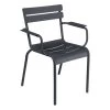 Luxembourg Armlehnstuhl, Anthrazit -Urban Im Freien LUXDEMBOURG Anthracite Armchair ee