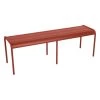 Luxembourg Bank, 145 Cm, Ockerrot -Urban Im Freien LUXEMBOURG Bench 145cm 3 4 Ohcre red ee