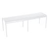 Luxembourg Bank, 145 Cm, Baumwollweiß -Urban Im Freien LUXEMBOURG Bench 145cm 3 4 cotton white ee