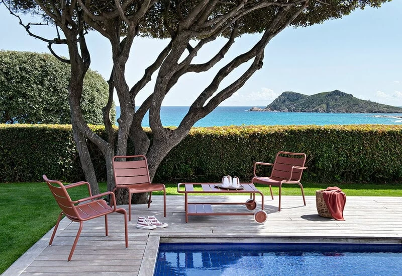 Luxembourg Sessel, Niedrig, Baumwollweiß 7 Luxembourg Sessel, Niedrig, Baumwollweiß – Bild 5