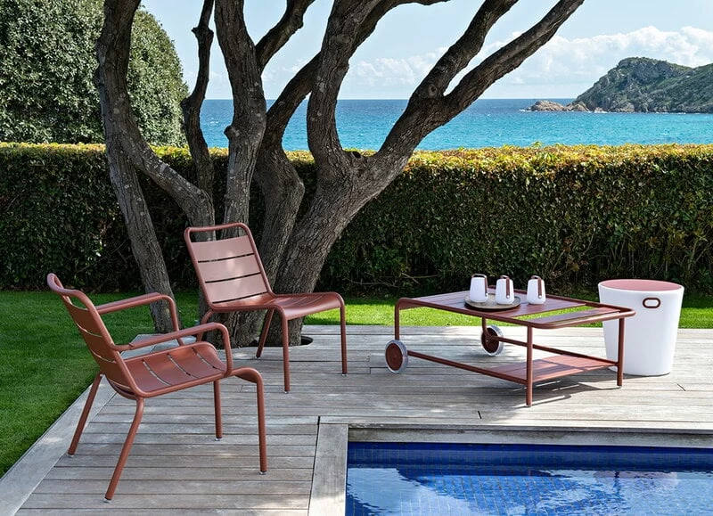 Luxembourg Sessel, Niedrig, Baumwollweiß 4 Luxembourg Sessel, Niedrig, Baumwollweiß – Bild 2