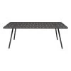 Luxembourg Tisch, 207 x 100 cm, Lakritzschwarz -Urban Im Freien LUXEMBOURG TABLE 207x100 REGLISSE