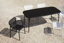 Week-end Tisch, 85 X 180 Cm, Schwarz 11 Week-end Tisch, 85 X 180 Cm, Schwarz -Urban Im Freien M0740109 M0740301 M0741201 weekend table chair bridge black white 28C29Ola Rindal lifestyle HD 28129