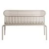 Week-end Bank, Hellgrau -Urban Im Freien M0740608 week end bench dune PF packshot 1 RVB