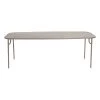 Week-end Tisch, 85 X 220 cm, Hellgrau -Urban Im Freien M0741306 week end ractangle table large dune PF packshot 1 RVB