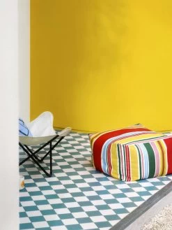 Marimekko Paraati Puffi Bodensitzkissen, Weiß - Mehrfarbig -Urban Im Freien MM 231 home 1776