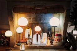 Balad Lampe 25 Cm, Ockerrot -Urban Im Freien MOOON BALAD SEBASTIEN EROME 1