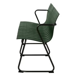 Mater Ocean OC2 Bank, Grün -Urban Im Freien Mater 09354 OceanOC2 Bench Packshot Side