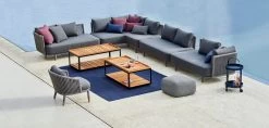 Moments Loungesessel, Grau -Urban Im Freien Moments lounge modul 4 1
