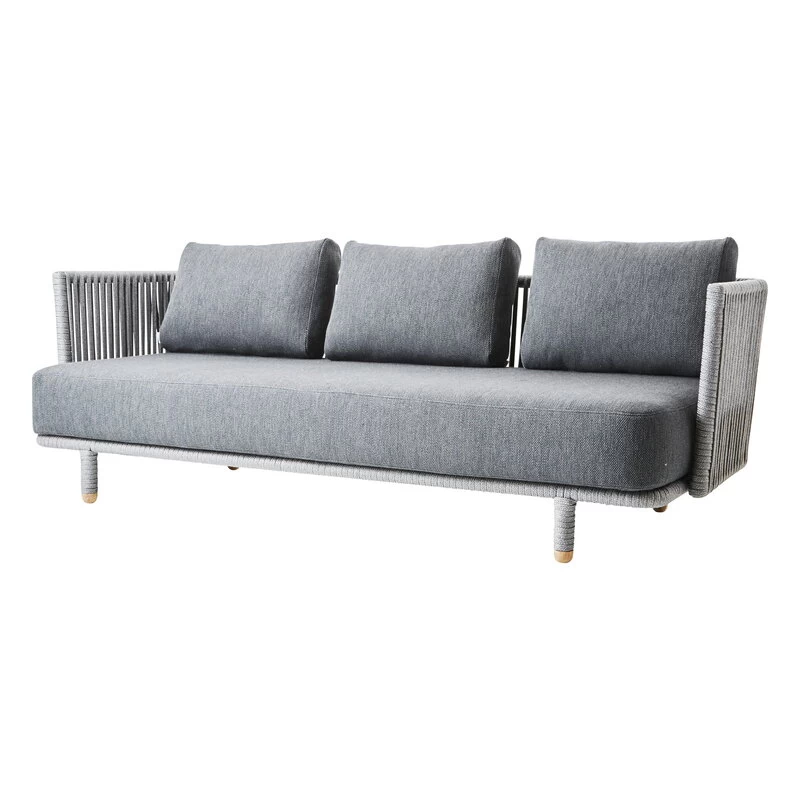 Moments 3-Sitzer-Sofa, Grau 3 Moments 3-Sitzer-Sofa, Grau