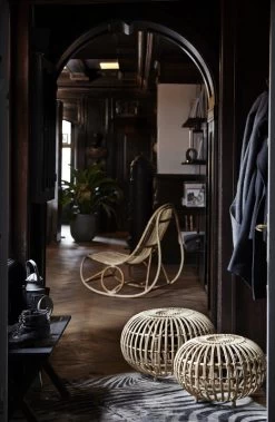 Exterior Franco Albini Hocker, Groß, Natur 13 Exterior Franco Albini Hocker, Groß, Natur -Urban Im Freien ND 15 SU Nanny rocking natural CPH