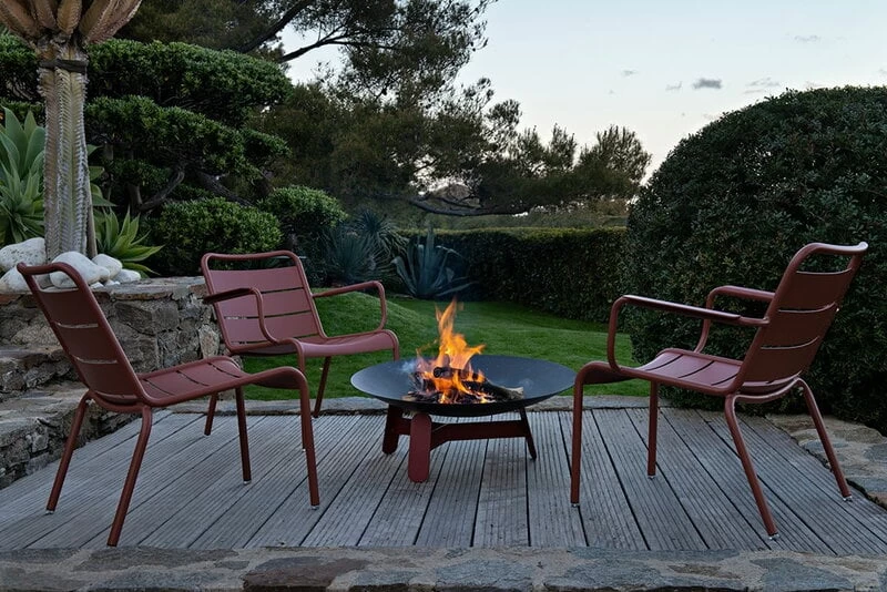 Luxembourg Armlehnstuhl, Niedrig, Graugrün 5 Luxembourg Armlehnstuhl, Niedrig, Graugrün – Bild 3