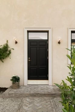 Miira Outdoor Wandleuchte, Dunkelbronze - Klar -Urban Im Freien NUURA outdoor3299