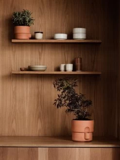Northern Oasis Blumentopf, Mittelgroß, Terracotta -Urban Im Freien Oasis planters terracotta kitchen shelf Northern Photo Einar Aslaksen High res