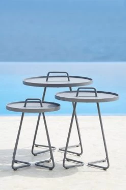 Tisch On-the-move, XS, Hellgrau 12 Tisch On-the-move, XS, Hellgrau -Urban Im Freien On the move side tables