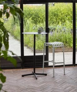 Hay Barhocker Palissade, Himmelgrau -Urban Im Freien Palissade Bar Stool sky grey Neu Table anthracite 60x105 1