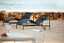 Hay Palissade Chaiselongue, Anthrazit -Urban Im Freien Palissade Chaise Longue anthracite Jug L green