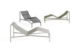 Hay Palissade Chaiselongue, Anthrazit -Urban Im Freien Palissade Chaise Longue family 01 1