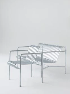 Hay Palissade Armlehnstuhl, Feuerverzinkt 10 Hay Palissade Armlehnstuhl, Feuerverzinkt -Urban Im Freien Palissade Dining Armchair Hot Galvanised Palissade Dining Bench Hot Galvanised