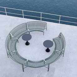 Hay Palissade Cone Tisch, 90 cm, Anthrazit 7 Hay Palissade Cone Tisch, 90 cm, Anthrazit -Urban Im Freien Palissade Park Dining Bench In olive Palissade Cone Table anthracite 02role