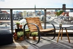 Parc Schaukelstuhl, Teakholz – Lavagrau 9 Parc Schaukelstuhl, Teakholz – Lavagrau -Urban Im Freien Parc rockingchair Area sidetable Divine Defined