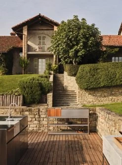 Module Holzkohlegrill X, 100 cm, Edelstahl -Urban Im Freien Roshults Italien Catalog3647 HighRes