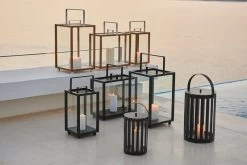 Lighthouse Laterne, Rechteckig, Dunkelgrau -Urban Im Freien SDL7808