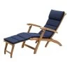 Skagerak Barriere Deck Chair Cushion, Marine