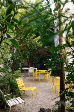 Aligned Esstisch, 70 X 70 Cm, Gelb -Urban Im Freien ValerieObjects MaartenBaas 167 HR