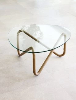 Wave Couchtisch, Natur - Transparent -Urban Im Freien Wave coffee table 2