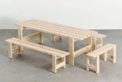 Hay Weekday Bank, 111 x 23 cm, Lackiertes Kiefernholz 13 Hay Weekday Bank, 111 x 23 cm, Lackiertes Kiefernholz -Urban Im Freien Weekday Table wb lacquer pinewood Weekday Bench wb lacquer pinewood