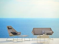 Breeze Hochlehnstuhl, Weißgrau -Urban Im Freien breeze 34 F