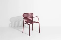 Week-end Brückenstuhl, Burgunderrot -Urban Im Freien bridge by 2 week end 281129