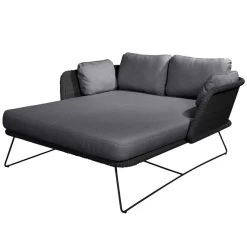 Horizon Tagesbett, Schwarz – Grau