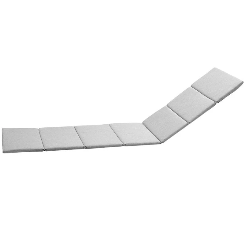 Auflage Für Siesta Sonnenliege, Hellgrau 2 Auflage Für Siesta Sonnenliege, Hellgrau