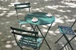 Bistro Metallstuhl, Opalgrün -Urban Im Freien chaise et table Bistro mobilier Fermob1