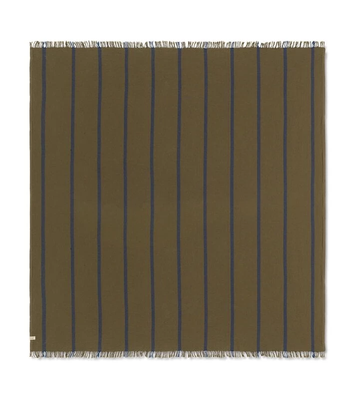 Ferm LIVING Yard Picknickdecke, Olivgrün – Leuchtendes Blau 4 Ferm LIVING Yard Picknickdecke, Olivgrün – Leuchtendes Blau – Bild 2