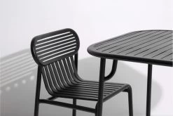 Week-end Stuhl, Schwarz 11 Week-end Stuhl, Schwarz -Urban Im Freien square table week end 28429